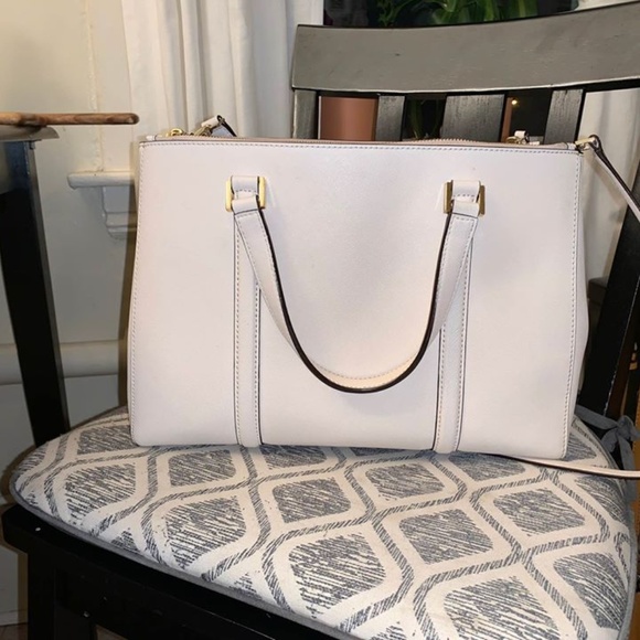 Cream Large Kate Spade Purse - Picture 4 of 7